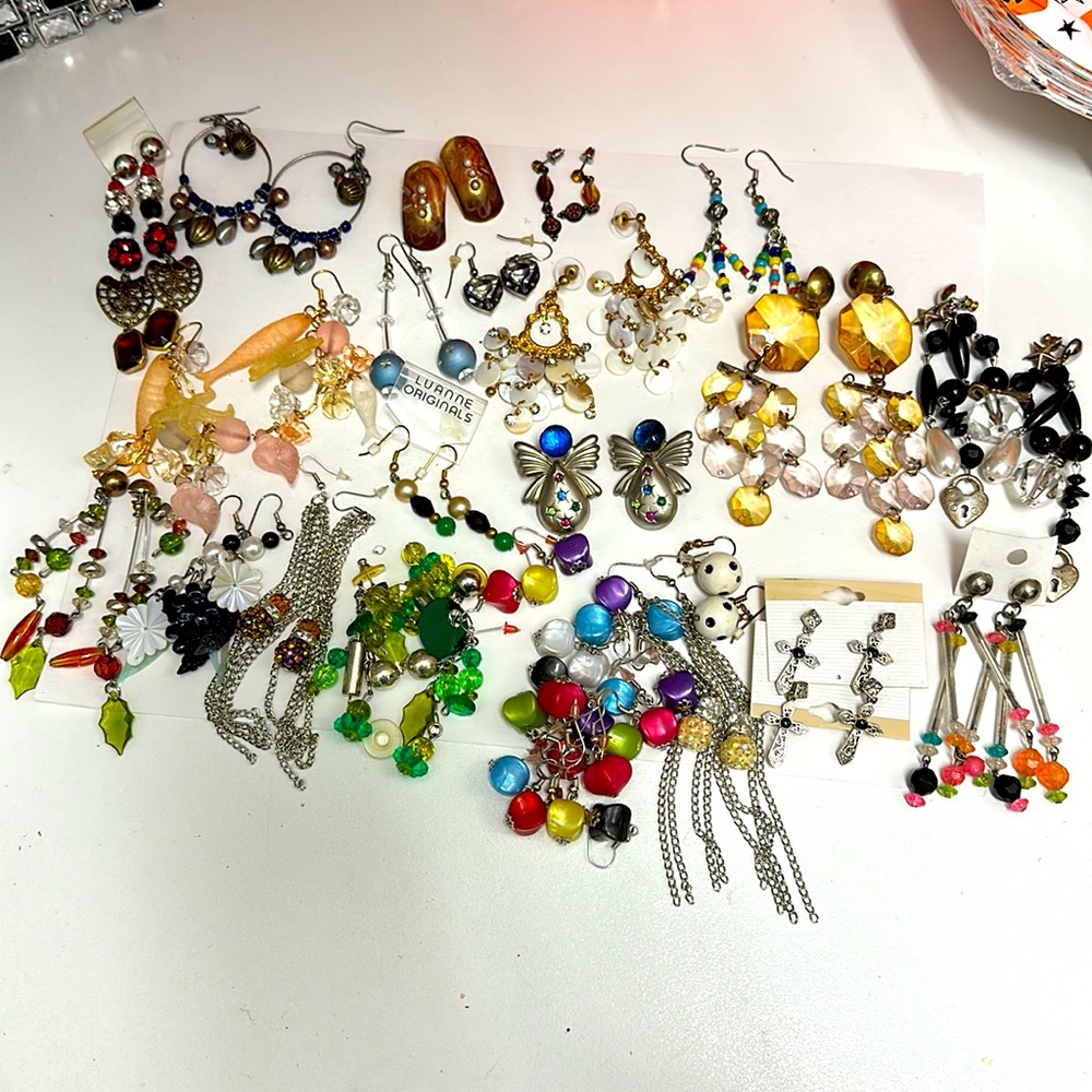 Lot Assorted Earrings Lot #V